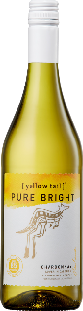 [ yellow tail ] Pure Bright Chardonnay bottle