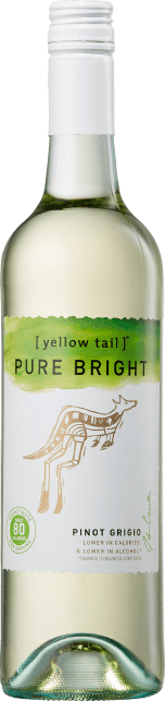 [ yellow tail ] Pure Bright Pinot Grigio Bottle Green